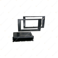 Aerpro Single & Double DIN Black Facia Suit for Audi A4 B6 B7 2001-2008