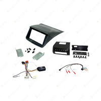 Aerpro Single & Double DIN Black Install Kit for Mitsubishi Triton MN 2012-2014