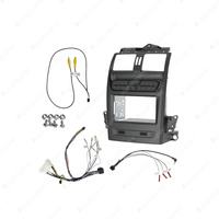 Aerpro D/DIN Gunmetal Grey Install Kit for Ford Falcon BA BF Territory SX SY