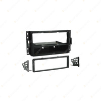 Aerpro Single DIN Matte Black Facia Suitable for Hummer H3 2007-2009