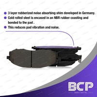 4Pcs BCP Rear Ceramic Brake Pads for Kia Cerato LD 2.0L 105KW FWD Sedan