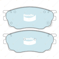 4pcs Bendix Front General CT Brake Pads for Mazda 6 GG 2.0 DI 105 kW 2.3 122 kW