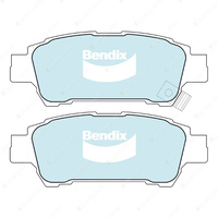 4pcs Bendix Rear General CT Brake Pads for Toyota Avensis Verso ACM 20 21 Tarago