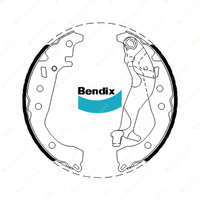 Bendix Rear Brake Shoes for Toyota Yaris NCP130 1.3 63 kW FWD Hatchback