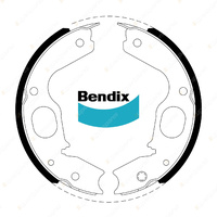 Bendix Park Hand Brake Shoes for Mitsubishi L400 Delica Gen IV Nimbus UG