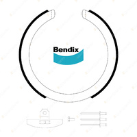 Bendix Park Hand Brake Shoe for Mitsubishi Magna TE TF TH 2.4 3.0 3.5 96 - 00