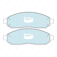 4pcs Bendix Front 4WD Brake Pads for Nissan Navara D40 Pathfinder R51