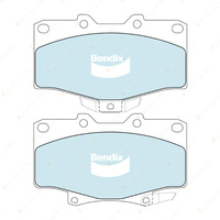 4pcs Bendix Front 4WD Brake Pads for Toyota 4 Runner LN130 2.8 VZN130 3.0 AWD