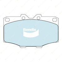 4pcs Bendix Front 4WD Brake Pads for Toyota 4 Runner YN60 LN60 LN61 YN63