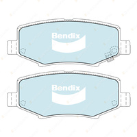 4pcs Bendix Rear 4WD Brake Pads for Jeep Cherokee KK 2.8 3.7 Wrangler JK 3.6 3.8