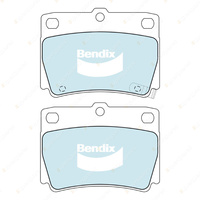 4pcs Bendix Rear 4WD Brake Pads for Mitsubishi Pajero NW NX QE Challenger