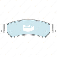 4pcs Bendix Rear 4WD Brake Pads for Ford Territory SX SY SZ 2.7 4.0