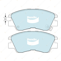 4pcs Bendix Front 4WD Brake Pads for Mitsubishi Express SF SG SH SJ WA