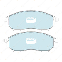 4pcs Bendix Front 4WD Brake Pads for Nissan Navara D22 D40 2.5 3.0 4.0