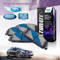 4x Bendix Rear ULT+ Disc Brake Pads for Kia Stinger 3.3 T-GDi CK 3.3L RWD 17-On