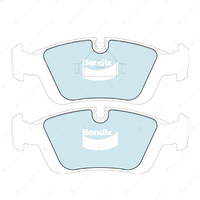 4pcs Bendix Front Euro Brake Pads for BMW 3 316 318 320 323 325 328 Z3