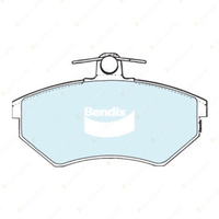 4pcs Bendix Front Euro Brake Pads for Audi 80 B4 8C2 2.6 110 kW 2.8 128 kW