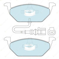 4x Bendix Front Euro Brake Pads for Skoda Octavia 1U 1Z3 1Z5 Roomster Yeti