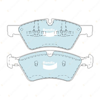 4 x Bendix Front Euro Brake Pads for Mercedes Benz E-Class E 500 G-Class G 55 63