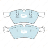 4pcs Bendix Front Euro Brake Pads for Mercedes Benz M-CLASS W164 W166