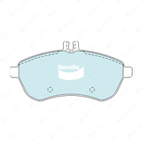 4pcs Bendix Front Euro Brake Pads for Mercedes Benz C-CLASS S204 W204 C204