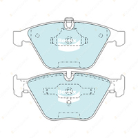 4 x Bendix Front Euro Brake Pads for BMW X1 E84 xDrive 25 Z4 E89 sDrive 35