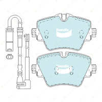 4pcs Bendix Front Euro Brake Pads for BMW 2 218 220 225 F45 X1 F48