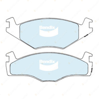 4pcs Bendix Front Euro Brake Pads for Volkswagen Golf MKI MKII Polo 6N1 Scirocco