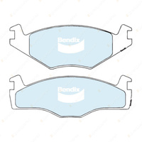 4pcs Bendix Front Euro Brake Pads for Seat Cordoba 6K1 6K2 1.8 i 66 kW FWD