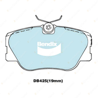 4 x Bendix Front Euro Brake Pads for Mercedes Benz E-Class A124 Kombi S124