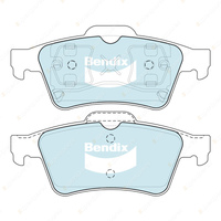 4pcs Bendix Rear Euro Brake Pads for Mazda 3 BK 2.0 MZR-CD 2.3 SP23 FWD