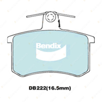 4 x Bendix Rear Euro Brake Pads for Audi A4 B5 8D2 8D5 A6 C4 4A2 4A5 A8 4D