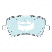 4pcs Bendix Rear Euro Brake Pads for Land Rover Range Rover Evoque L538