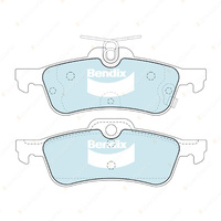 4pcs Bendix Rear General CT Brake Pads for Honda Civic FN FK 1.6 1.8 FWD