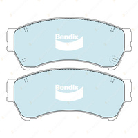 4pcs Bendix Front General CT Brake Pads for Mazda 6 GG GH 2.2 2.3 2.5 FWD