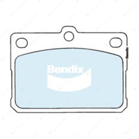 4pcs Bendix Front General CT Brake Pads for Mazda 808 FA3 1300 RX-3 12A 1.3