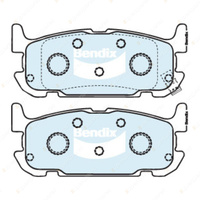 4pcs Bendix Rear General CT Brake Pads for Mazda MX-5 NB 1.8 i 16V Turbo RWD