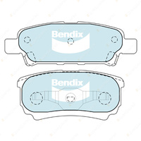 4pcs Bendix Rear General CT Brake Pads for Mitsubishi Outlander ZE ZF 2.4 CUW