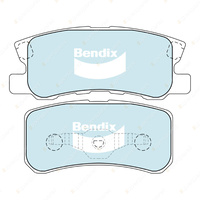 4x Bendix Rear General CT Brake Pads for Mitsubishi Outlander ZG ZH ZJ ZL Delica