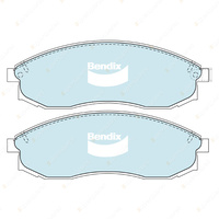 4pcs Bendix Front General CT Brake Pads for Mitsubishi Triton MK 2.4 3.0