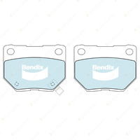 4pcs Bendix Rear General CT Brake Pads for Nissan 300 ZX Z32 3.0 Twin Turbo RWD