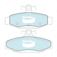 4pcs Bendix Rear General CT Brake Pads for Nissan Pintara R31 2.0 i 78 kW RWD