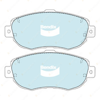 4x Bendix Front General CT Brake Pads for Toyota Mark II JZX Soarer Supra JZA80