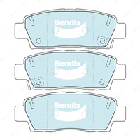 4pcs Bendix Rear General CT Brake Pads for Toyota Avalon Chaser Cresta MARK II