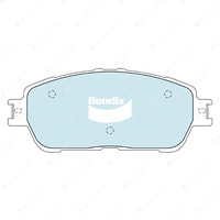 4pcs Bendix Front General CT Brake Pads for Toyota Tarago 2.4 16V ACR30 115 kW