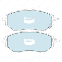 4pcs Bendix Front GCT Brake Pads for Subaru Outback BR BR9 BRF BRM Tribeca B9