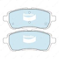 4pcs Bendix Front General CT Brake Pads for Mazda 2 DE DH3 1.5 76 kW FWD