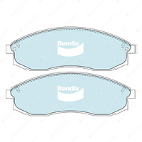 4pcs Bendix Front Heavy Duty Brake Pads for Mitsubishi Triton MK ML MN