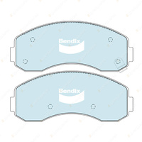 4pcs Bendix Front HD Brake Pads for Kia K2700 SD Pregio TB 2.7 RWD