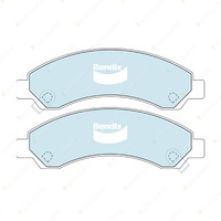 4pcs Bendix Front Heavy Duty Brake Pads for Great Wall V240 X240 2.0 2.4